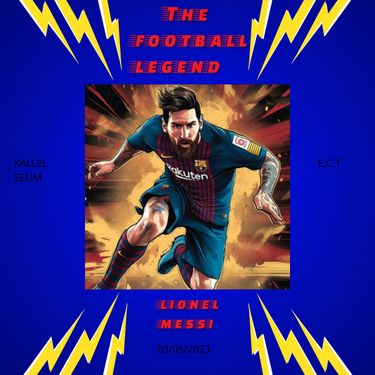 Book Creator | lionel messi