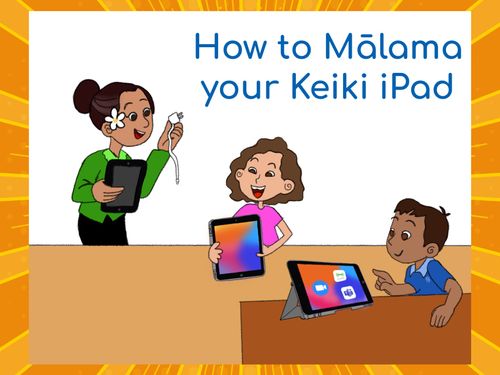 Mālama your iPad