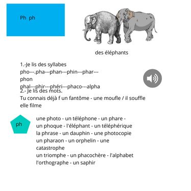 Book Creator | LE SON ph graphie PH
