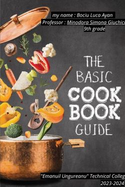 Book Creator | THE BASIC COOK BOOK GUIDE