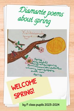 Diamante poems about spring