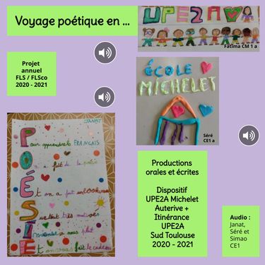 Voyage poétiques en UPE2A