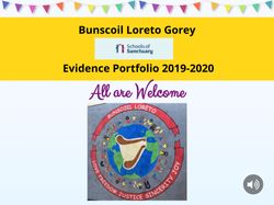 by Bunscoil Loreto Middle Leaders