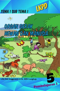 Book Creator | LKPD TEMA 1 SUB TEMA 1 PEMBELAJARAN 1