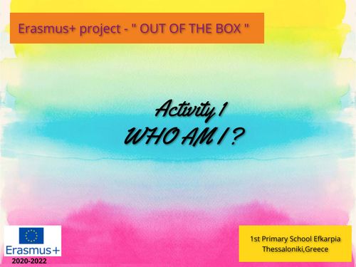 Erasmus Project -Activity 1