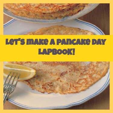 a lapbook about pancake day