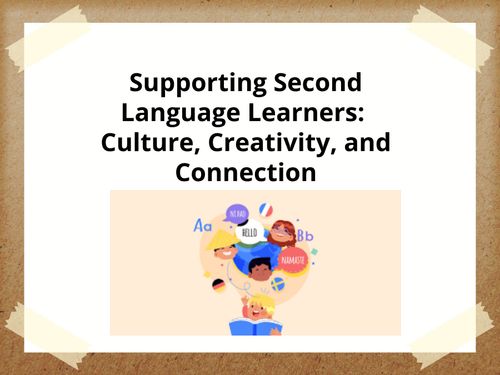 Book Creator | Supporting Second Language Learners: Culture, Creativity ...