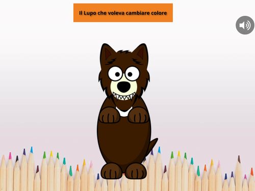 Book Creator  IL LUPO CHE VOLEVA CAMBIARE COLORE