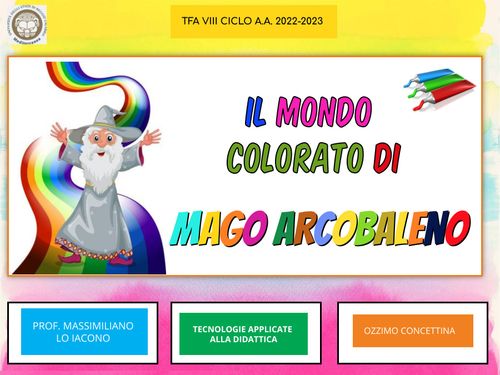 Book Creator Il Mondo Colorato Di Mago Arcobaleno