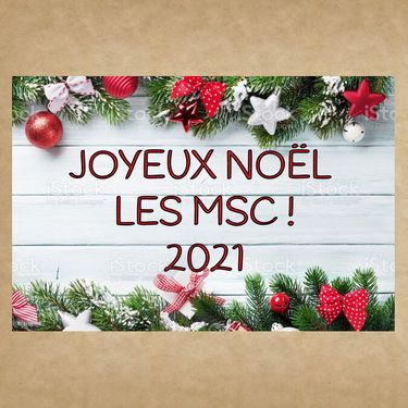 Joyeux Noël les MSC !