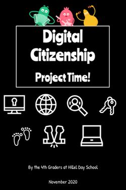 Digital Citizenship Infographics