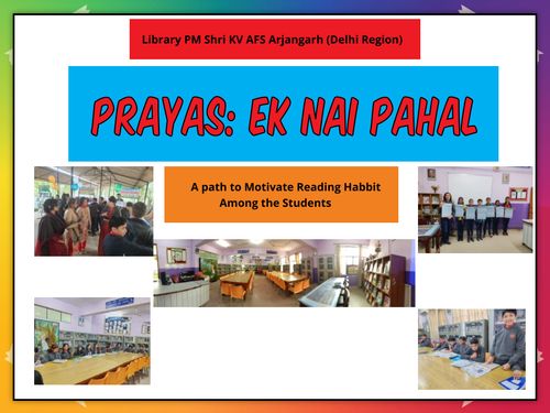 Library PM Shri KV AFS Arjangarh : An Overview