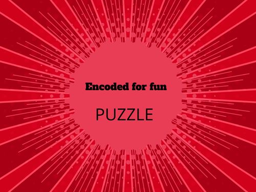 Ecoded for fun - puzzle