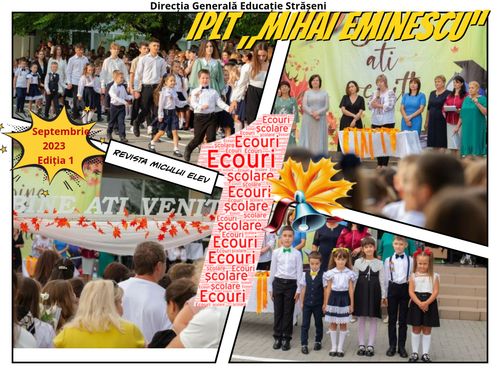  Revista Ecouri școlare