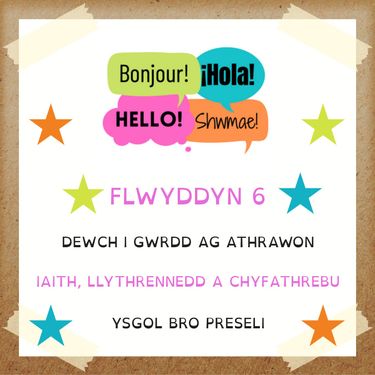 IAITH LLYTHRENNEDD A CHYFATHREBU Y PRESELI