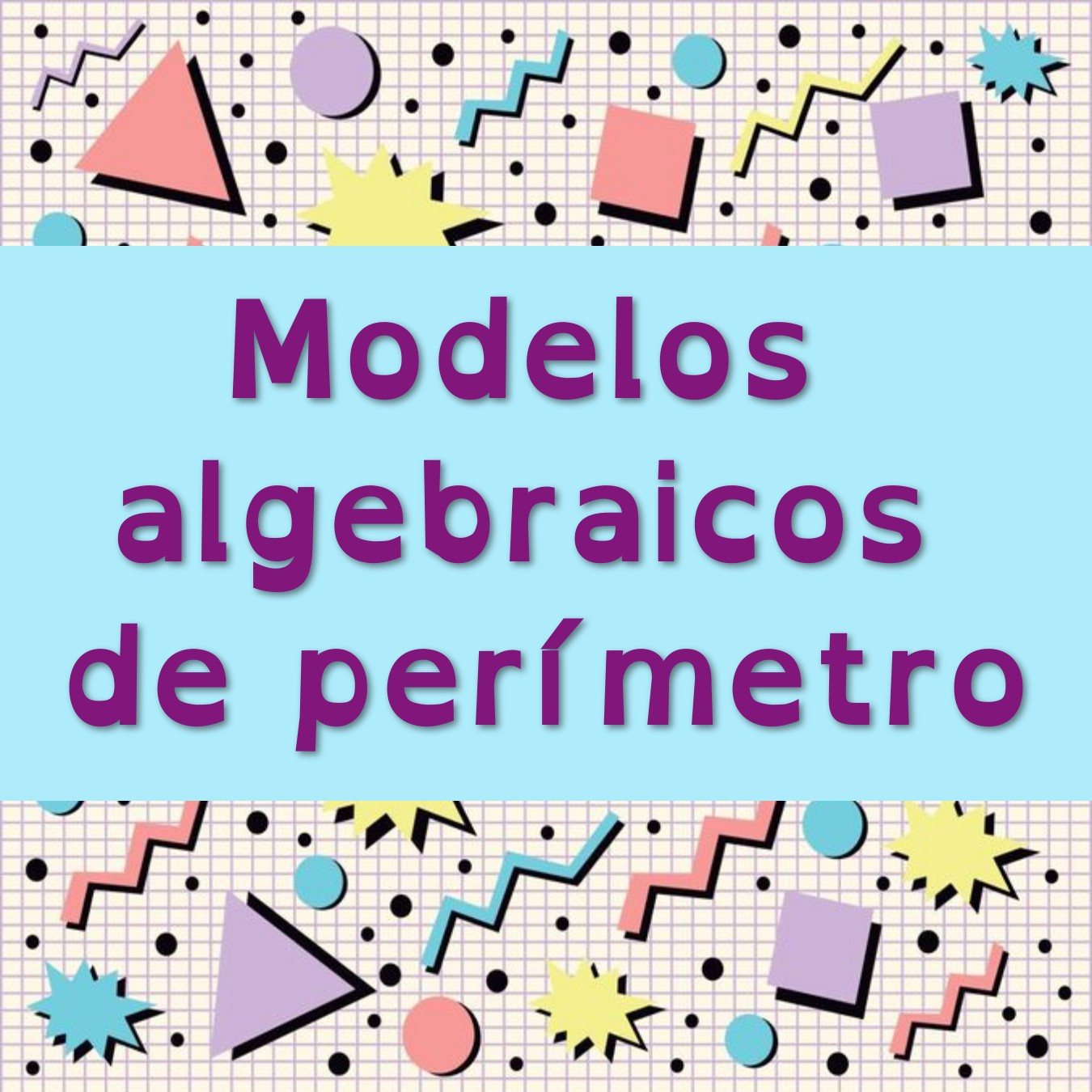 Book Creator - Modelos Algebraicos de Perímetros
