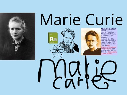Book Creator | Marie Curie