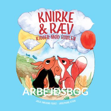 Arbejdsbog Knirke & Ræv kigger mod himlen