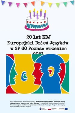Europejski Dzień Języków SP 60 Poznań