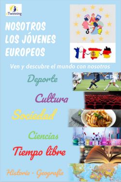 E-MAGAZINE. Nosotros, los jóvenes europeos