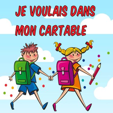 Book Creator | Je voulais dans mon cartable