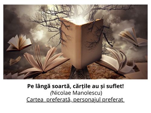 Pe lângă soartă, cărțile au suflet!