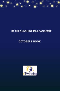 October e book(BE THE SUNSHINE IN A PANDEMIC)