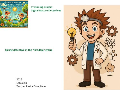 Book Creator | eTwinning project ,,Digital nature detectives
