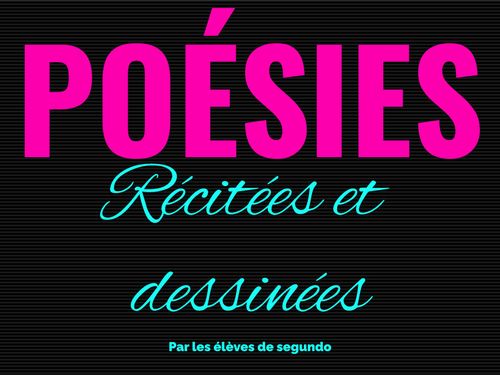 Poésies . 2º