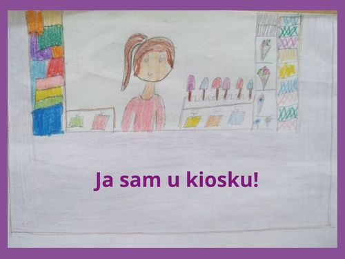 Ja sam u kiosku!