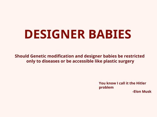 Designer Babies