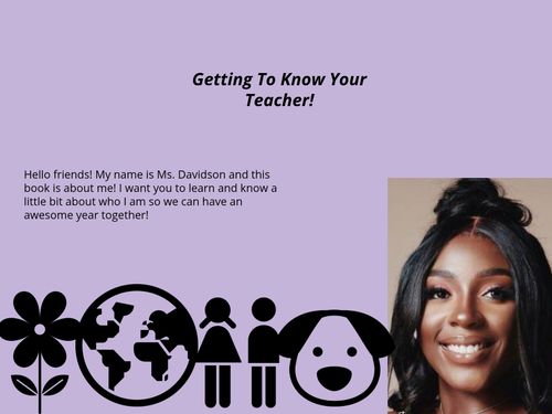 Book Creator | Getting to know me